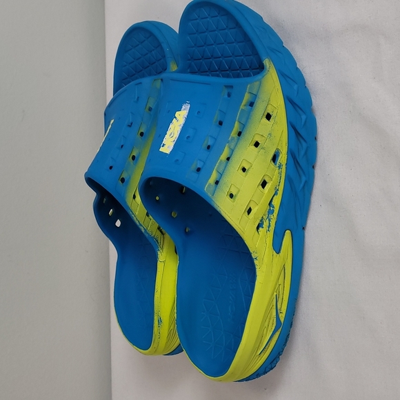 Hoka One One Recovery Slides Mens 12 (Fits like 11) - Picture 5 of 10